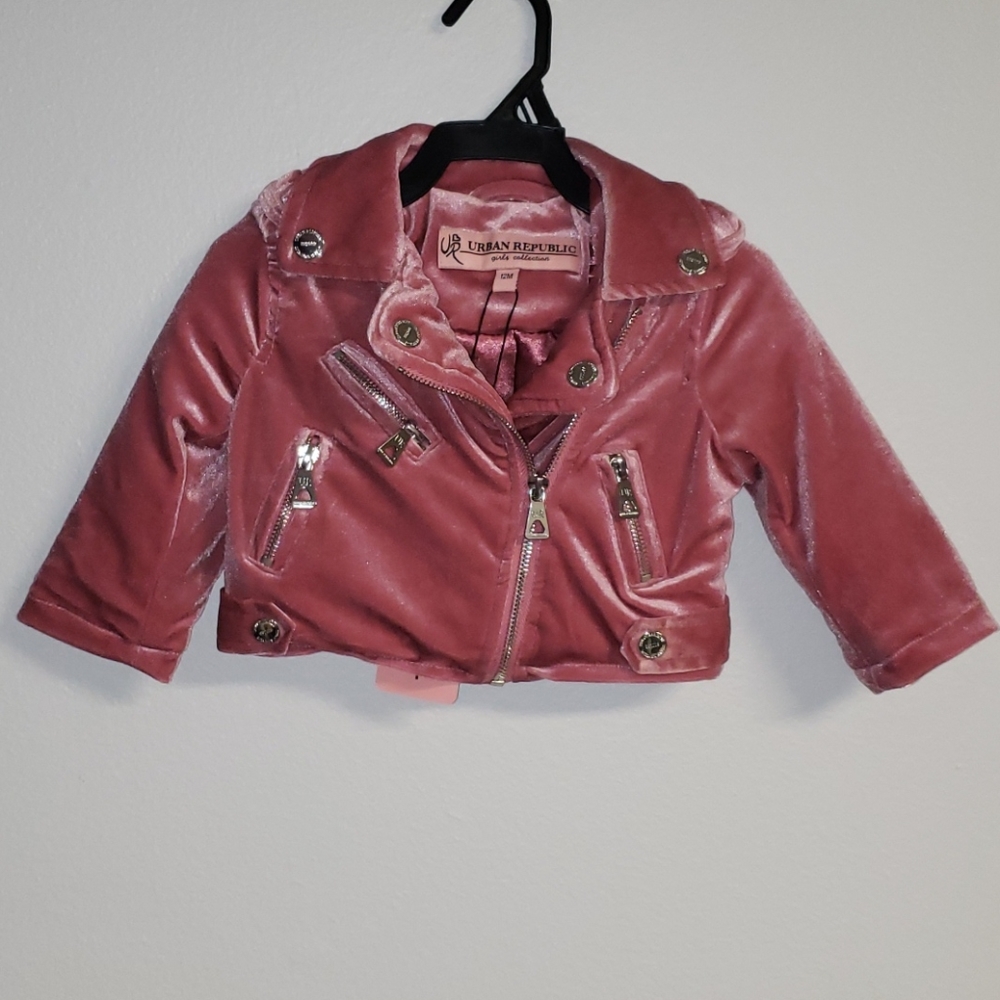 Rose Velvet Jacket